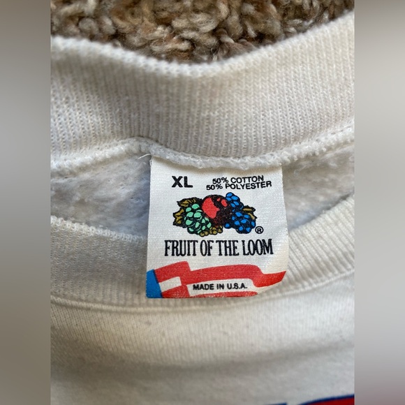 Vintage 90s Operation Desert Storm Troop Iraq Crewneck Sweatshirt Men Size XL - Picture 5 of 8